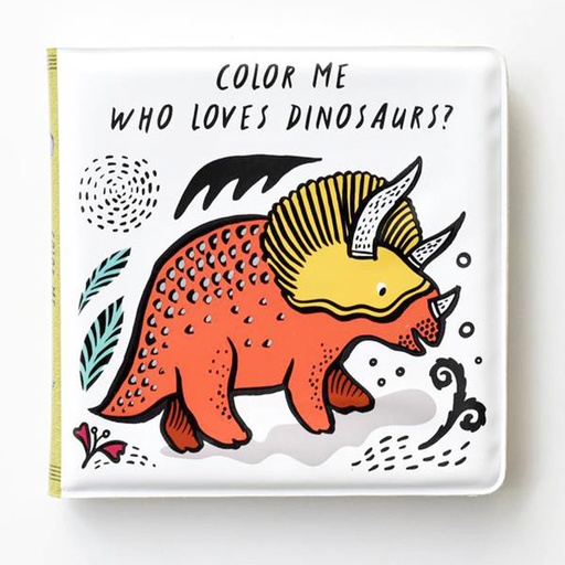 Bath book Color Me Dinosaurs- Wee Gallery