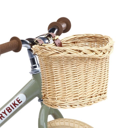 Bicycle basket wicker basket Trybike