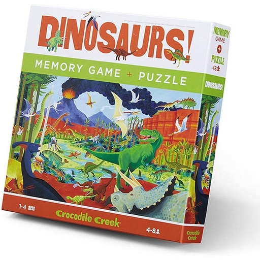 Crocodile Creek memory and puzzle Dinosaurs