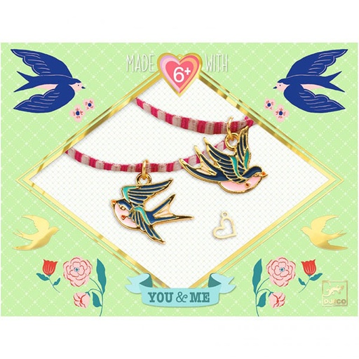 Djeco craft set bracelets Bird Ribbons