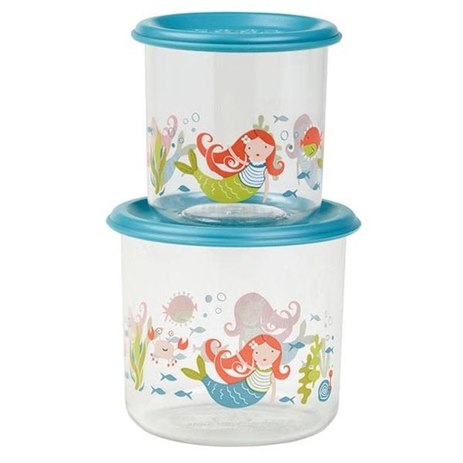 Food containers mermaid Large Sugar Booger set 2