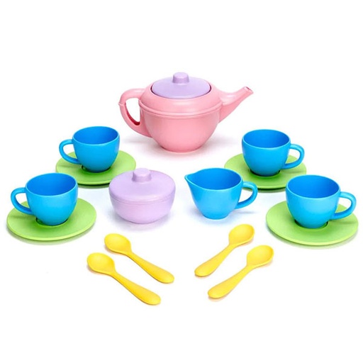 Green Toys tea set 10-piece