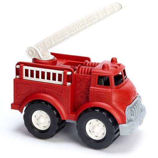 Green Toys toy fire truck