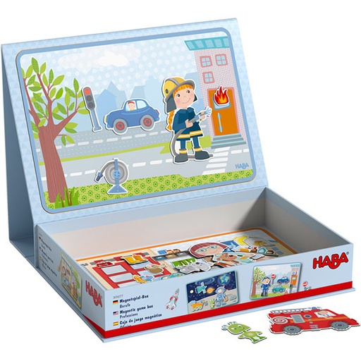 Haba magnetic game box Professions