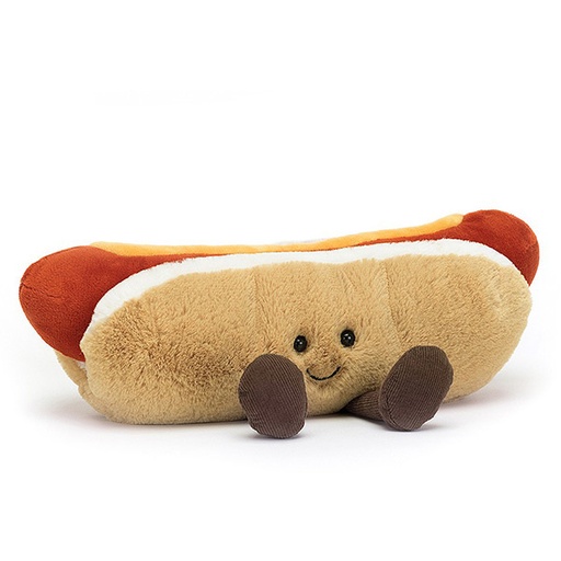 Jellycat cuddly toy Amuseable Hot Dog