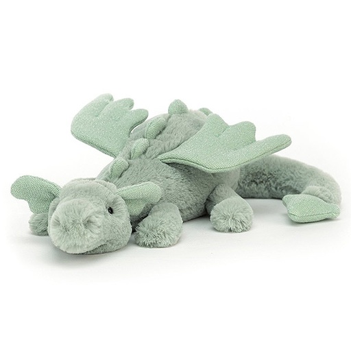 Jellycat soft toy Sage dragon Little