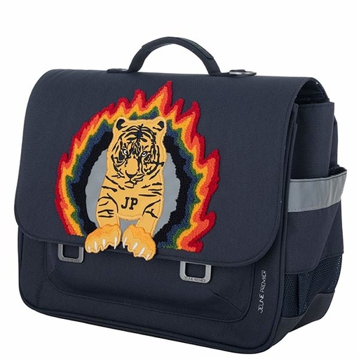 Jeune Premier school bag Midi Tiger Flame