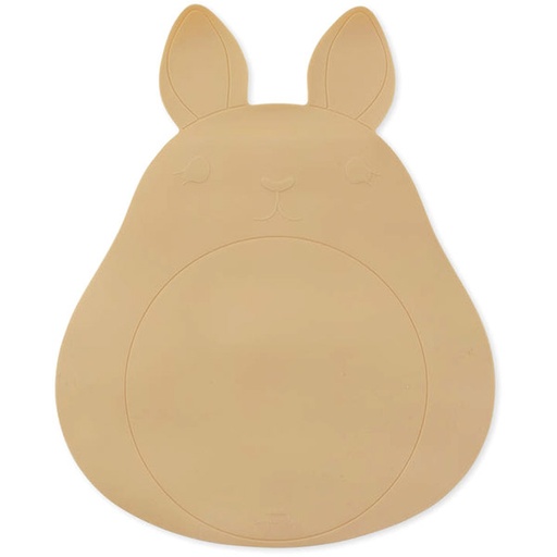 Konges Slojd silicone placemat Bunny Shell