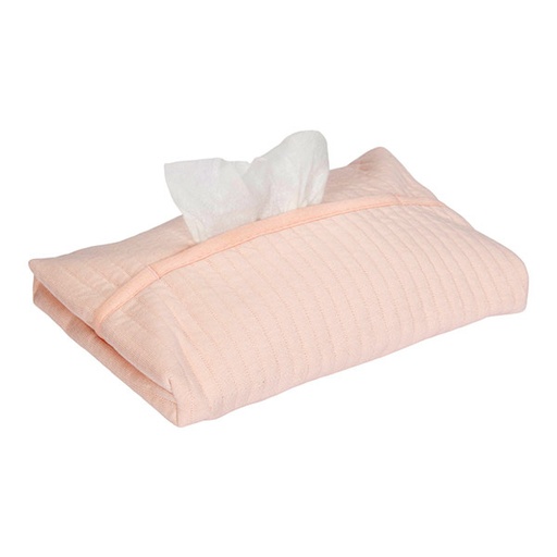 Little Dutch baby wipes cover Pure Soft Pink - 75x75 cm