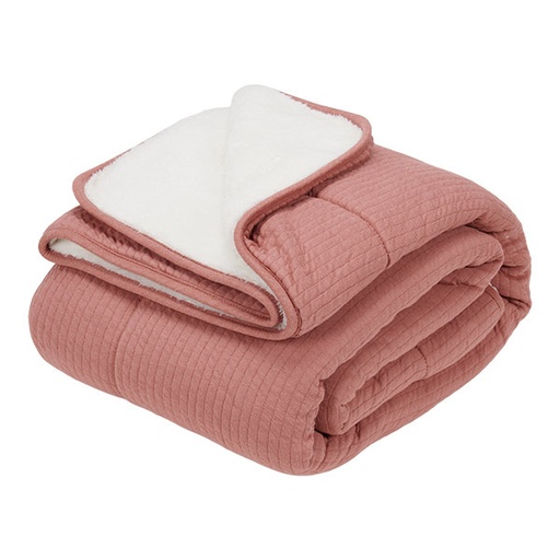 Little Dutch bassinet blanket Pure Pink Blush