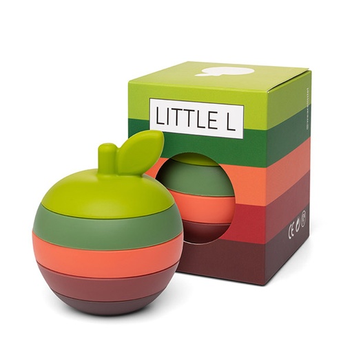 Little L - Apple - Green and Red