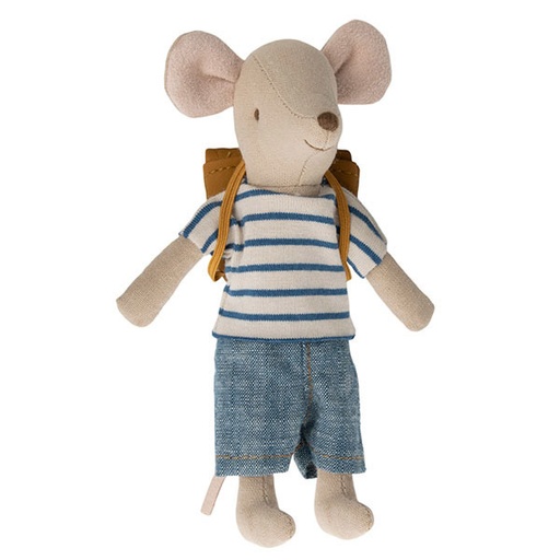 Maileg Tricycle mouse big brother with bag