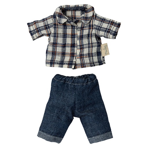 Maileg mouse dad clothes - Jeans
