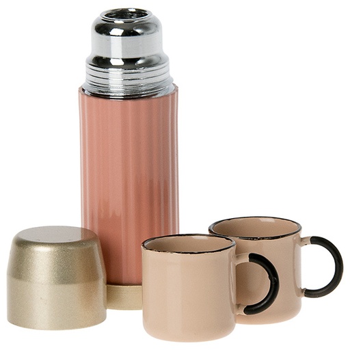 Maileg thermos and cups Soft Coral