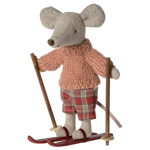 Maileg winter mouse with ski set big sister