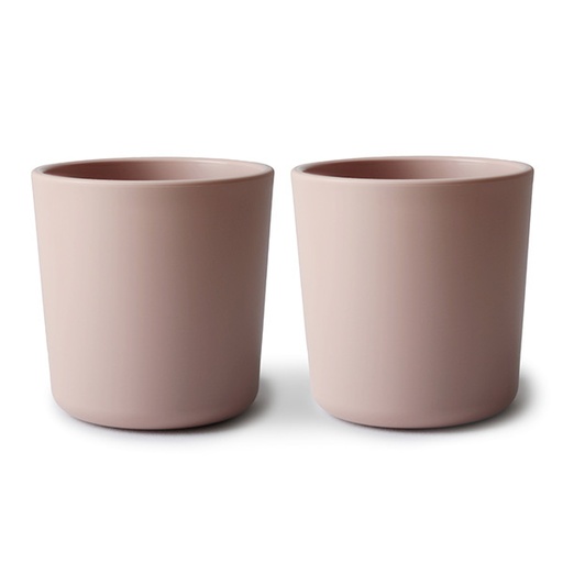 Mushie drinking cups 2 pack - Blush