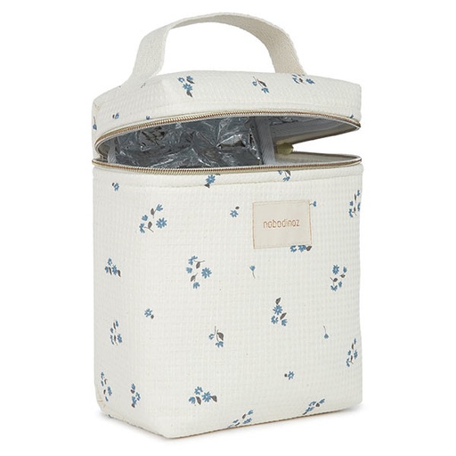 Nobodinoz Concerto cooler and lunch bag Lily Blue