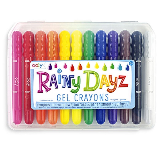 Rainy dazy gel crayons | 12 pieces