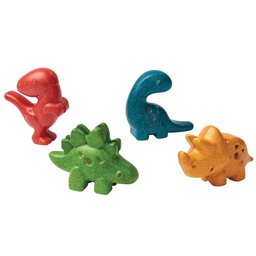 Plan Toys dino set - toy animals +1yr