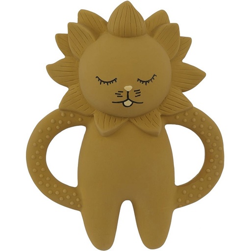Teether Lion mustard - Konges Sløjd