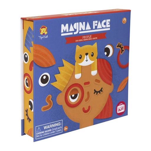 Tiger Tribe Magna Face People magnetic book