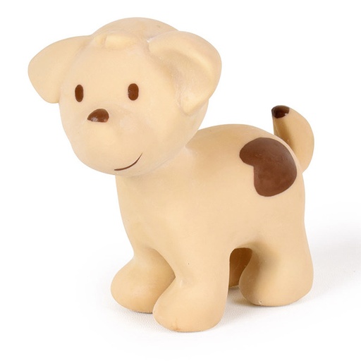 Tikiri bath toy with bell dog