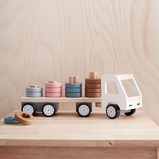 Toy truck with rings Aiden - Kids Concept
