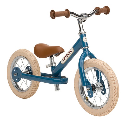 Trybike Steel balance bike Vintage Blue 