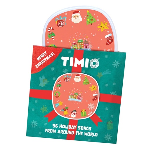TIMIO audio and music player disc Christmas songs
